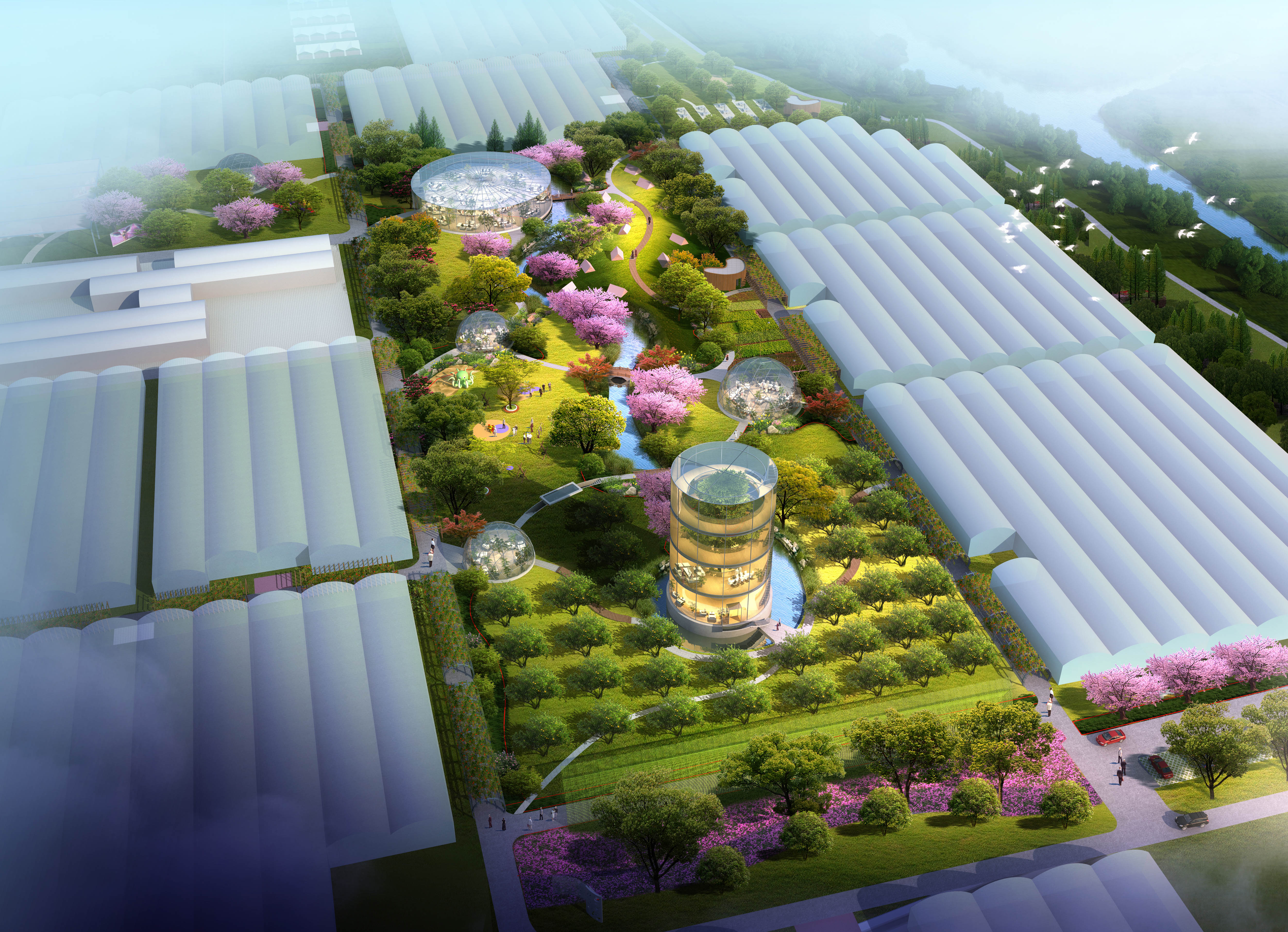 项目:3a景区创建整体规划 背景:受园方委托,我们就果园的特色做了