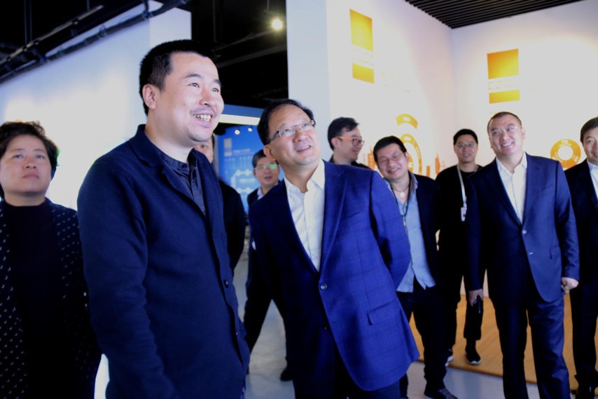 邯郸市领导带队考察上海长征工业设计中心