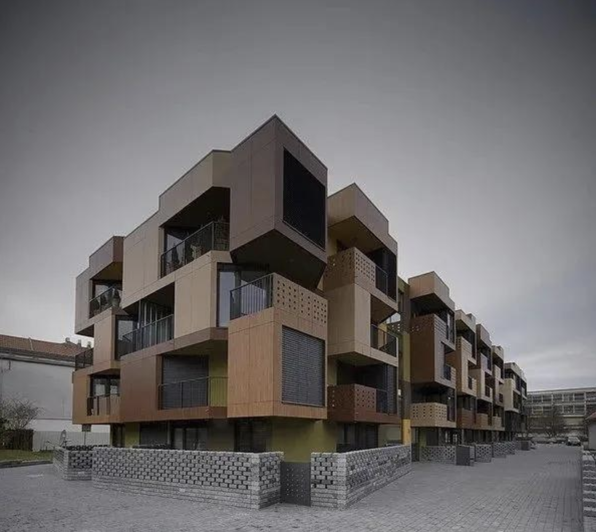 俄罗斯方块在建筑设计上有哪些新意？