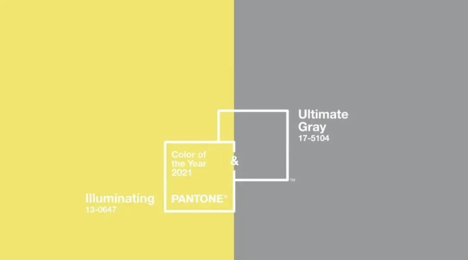 潘通2021年度流行色揭晓，“灰黄组合”出道