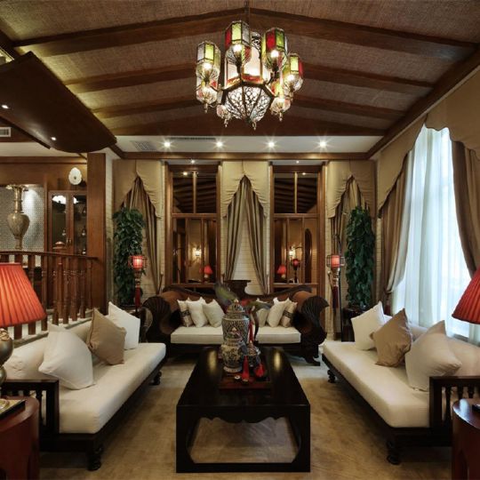 南充东南亚风别墅装修效果展示