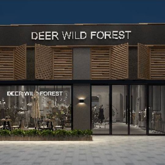 成都服装店装修——DEER WILD FOREST服装店