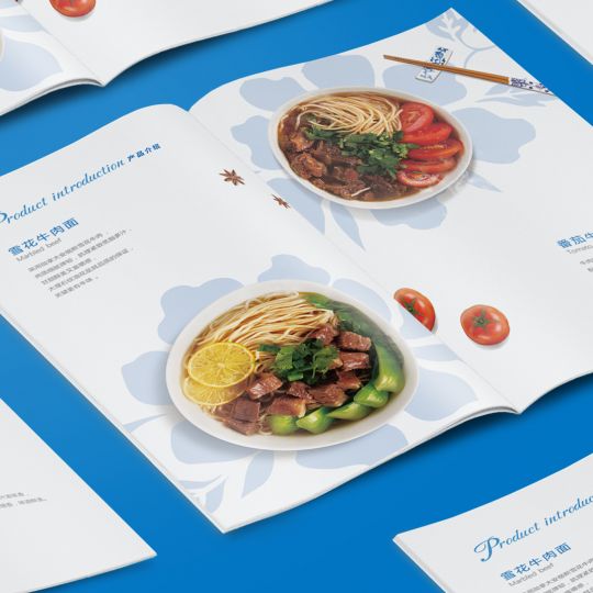 雪姬台湾牛肉面-餐饮品牌设计 