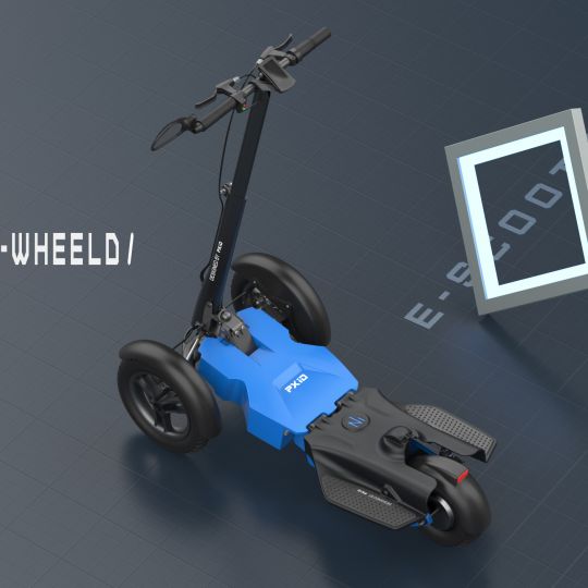 电动三轮滑板车设计