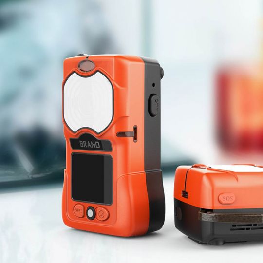 造型简洁小巧的气体检测仪设计