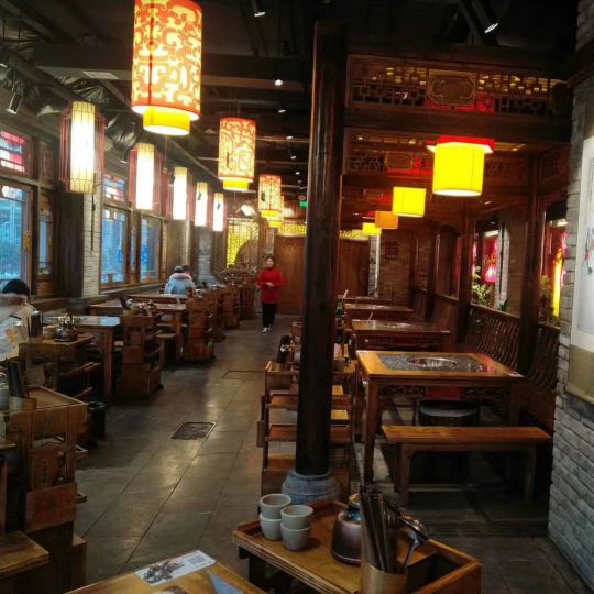 西安火锅桌定做厂家案例之蜀大侠