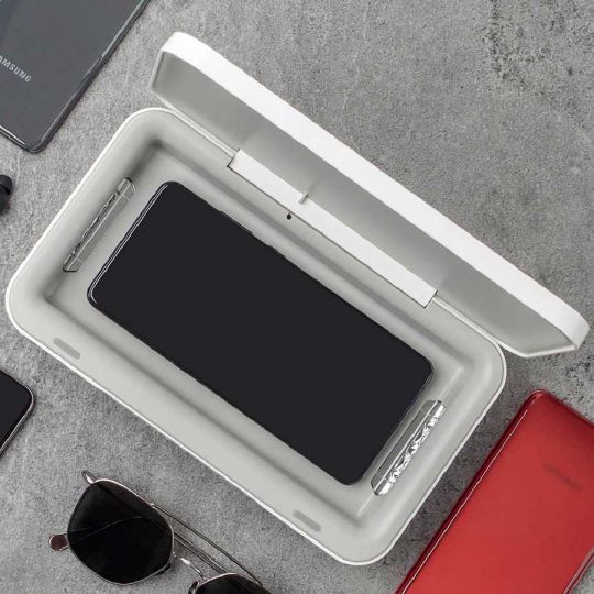 无线充电紫外线消毒盒