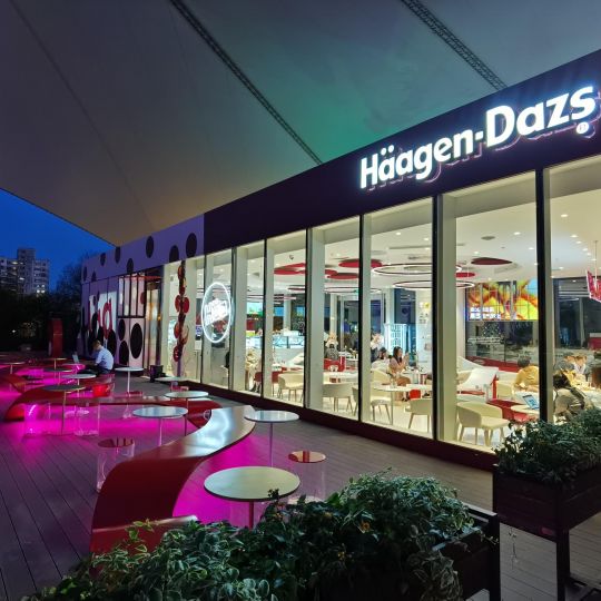 Haagendazs哈根达斯概念店(世博轴店）改造设计