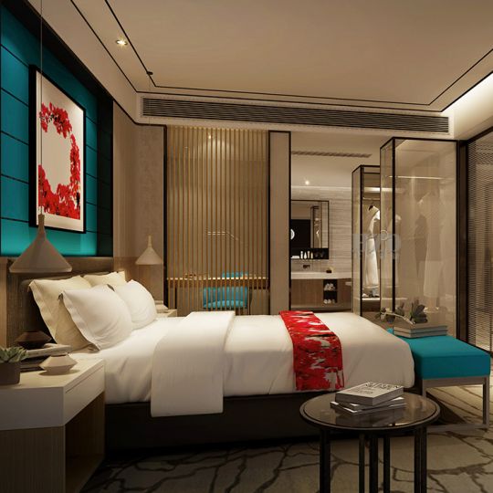 遵义E·国际精品酒店-咸阳专业酒店设计公司-红专设计