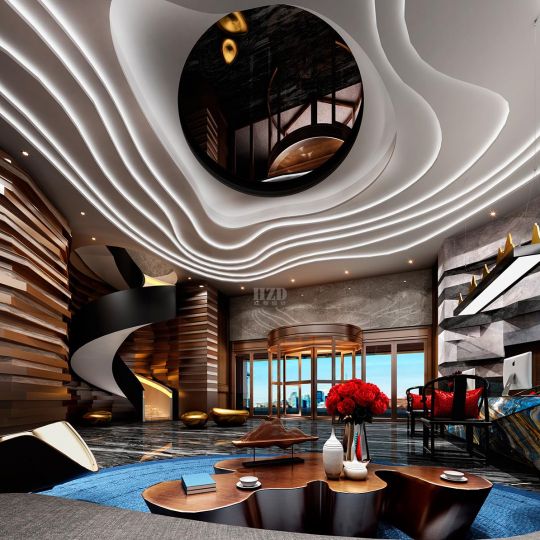 宣汉润德精品酒店-石狮精品酒店室内设计|红专设计