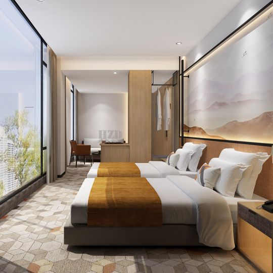 广西尊贵环宇酒店-龙岩简约酒店设计|红专酒店设计