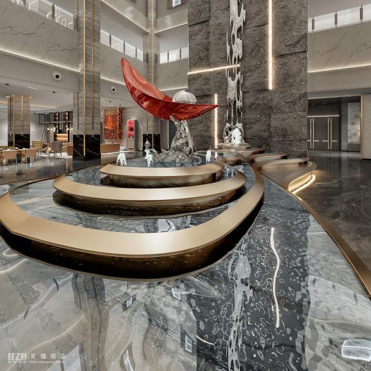 【贵阳】蔚景温德姆星级酒店-承德酒店设计公司排名|红专酒店设计
