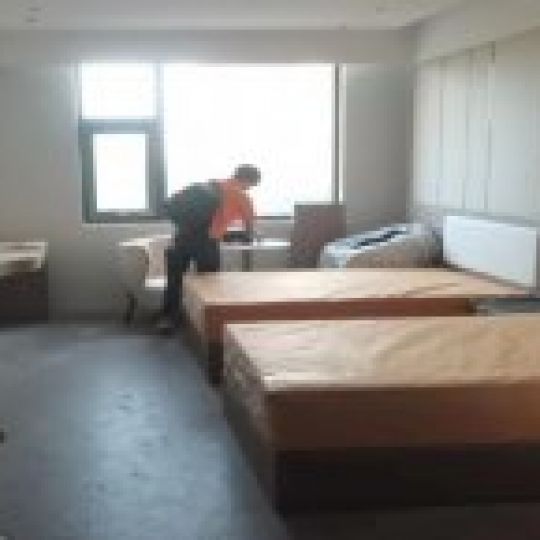 西安博菲克工厂：榆林全季酒店装修客房样板间定制家具圆满验收